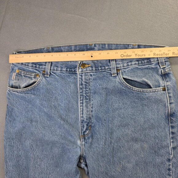 Carhartt Jeans Mens 40 x 32 Denim 2 PAIR Traditional Fit Straight Leg Workwear - Picture 7 of 9